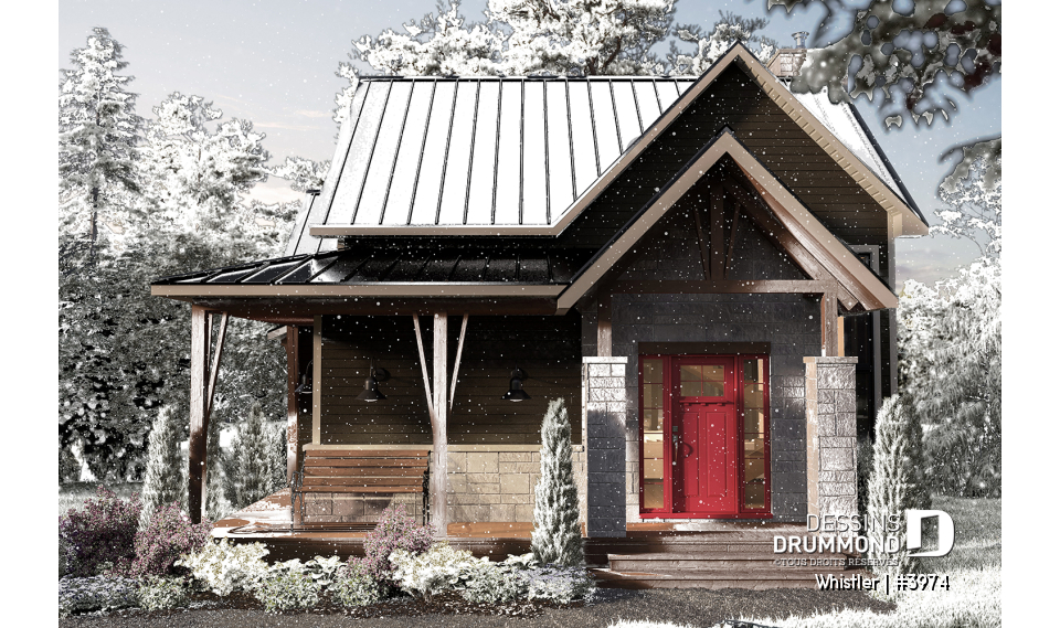 Vue avant - MODÈLE DE BASE - Whistler