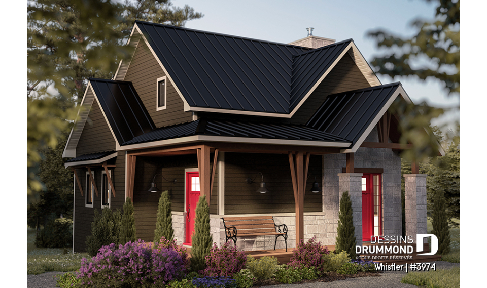 Vue droite - Whistler