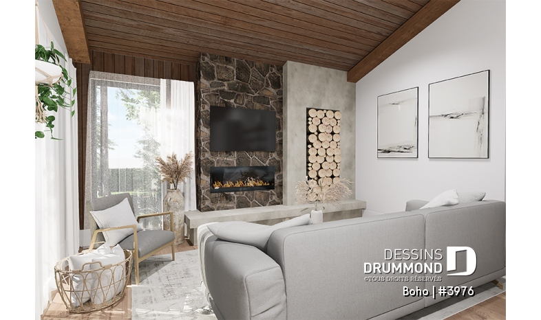 Photo Salle de séjour - Boho