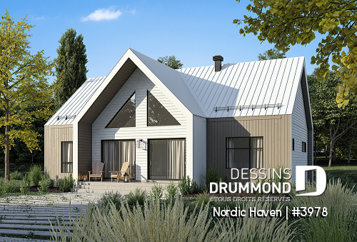 Vue arrière - MODÈLE DE BASE -  - Nordic Haven