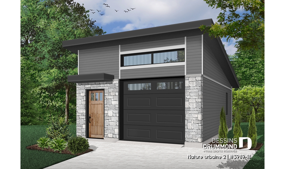 Version couleur no. 1 - Vue avant - Nature urbaine 2