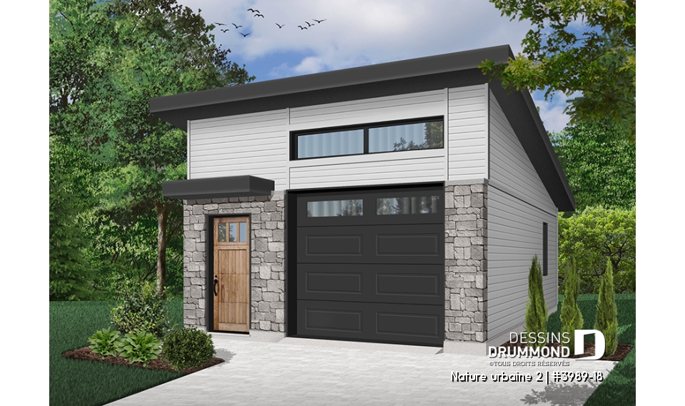 Version couleur no. 5 - Vue avant - Nature urbaine 2