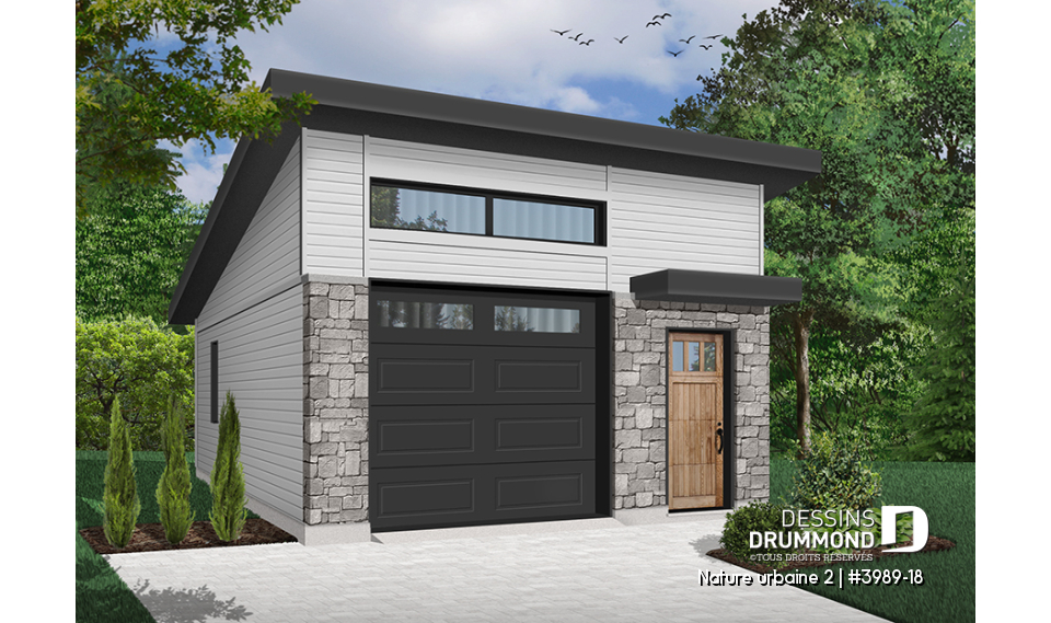 Version couleur no. 5 - Vue avant - Nature urbaine 2