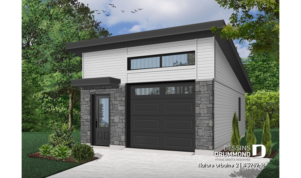 Version couleur no. 6 - Vue avant - Nature urbaine 2