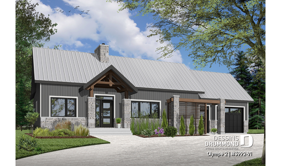 Version couleur no. 2 - Vue avant - Olympe 2