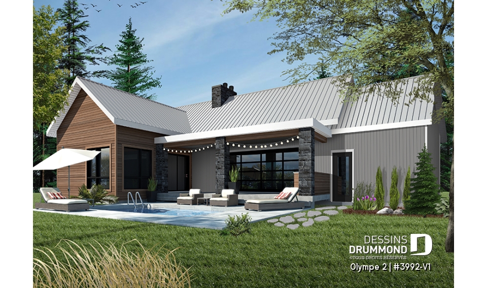 Version couleur no. 4 - Vue arrière - Olympe 2