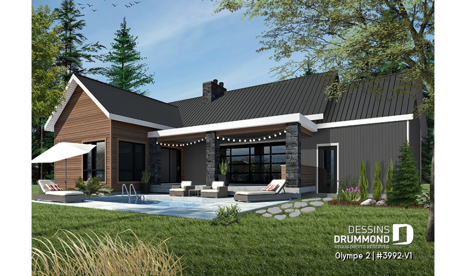 Version couleur no. 5 - Vue arrière - Olympe 2