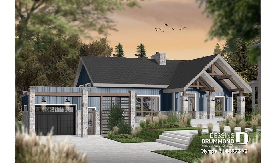 Version couleur no. 4 - Vue avant - Olympe 3