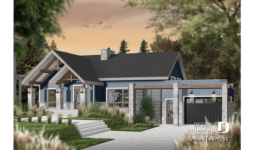 Version couleur no. 4 - Vue avant - Olympe 3