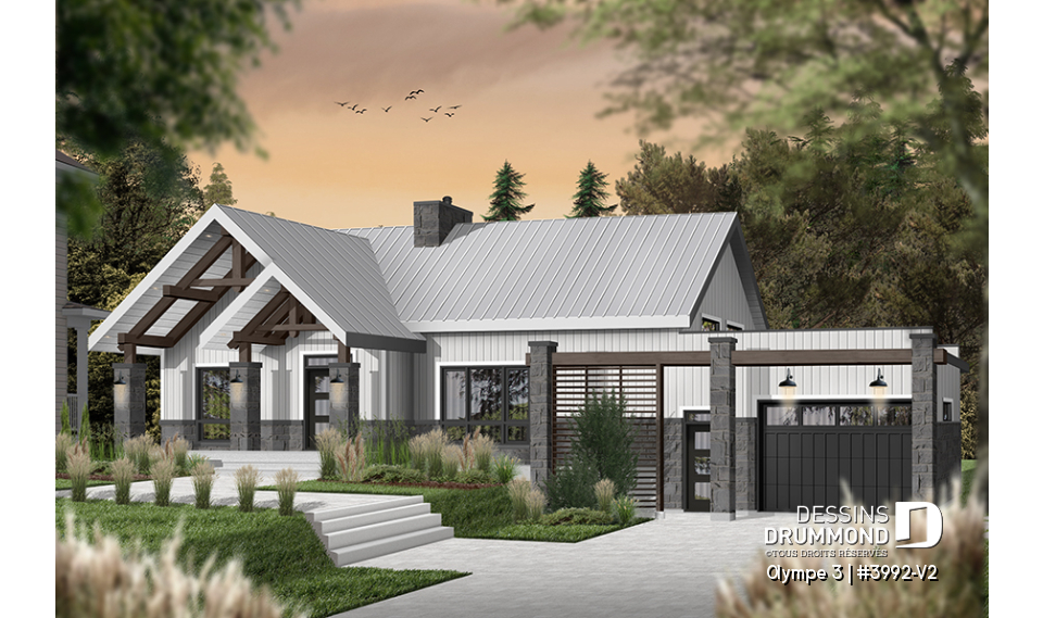 Version couleur no. 5 - Vue avant - Olympe 3