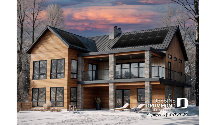 Version couleur no. 2 - Vue avant - Olympe 4