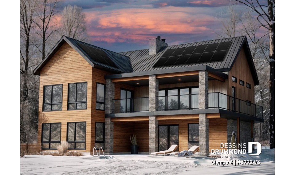 Version couleur no. 2 - Vue avant - Olympe 4