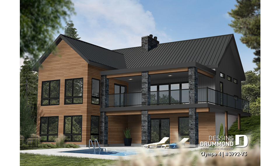 Version couleur no. 4 - Vue arrière - Olympe 4