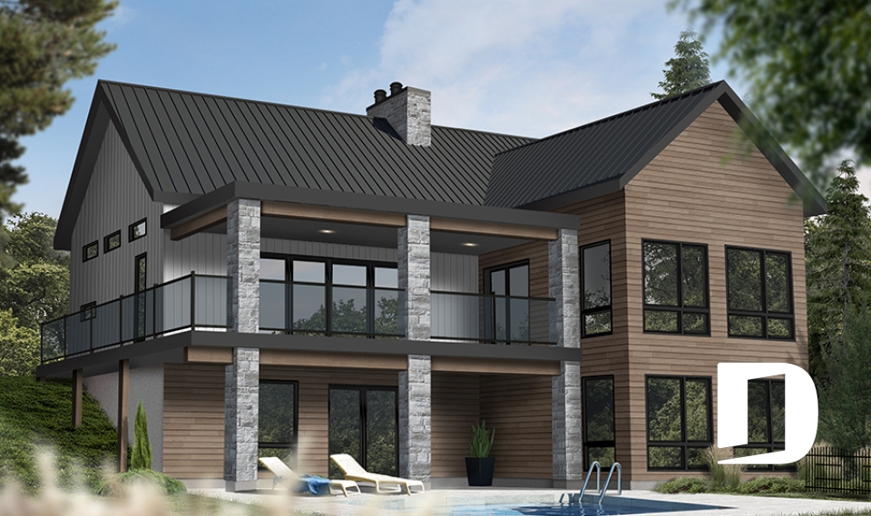 Vue arrière - MODÈLE DE BASE -  - Olympe 4