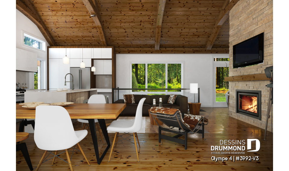 Vue intérieure - Olympe 4
