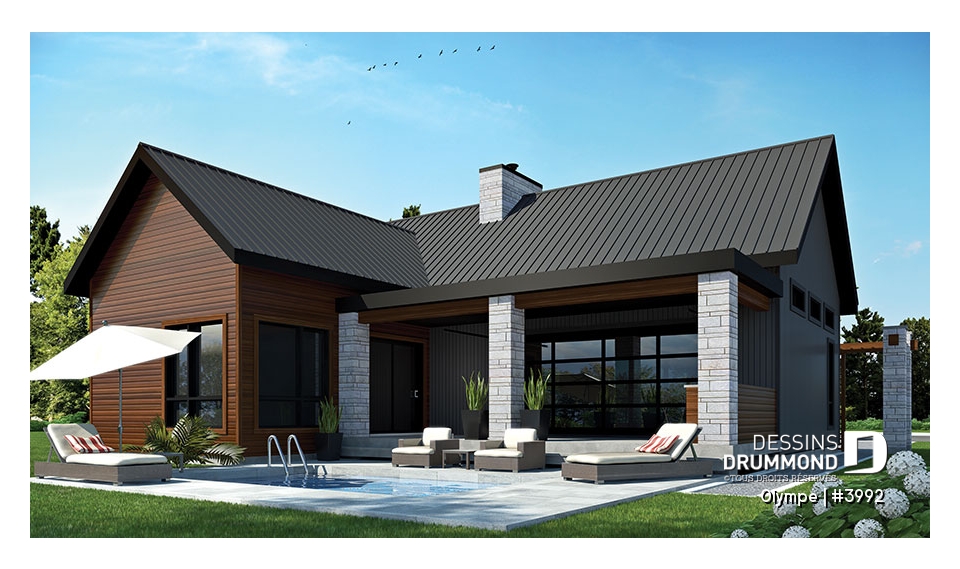 Version couleur no. 2 - Vue arrière - Olympe