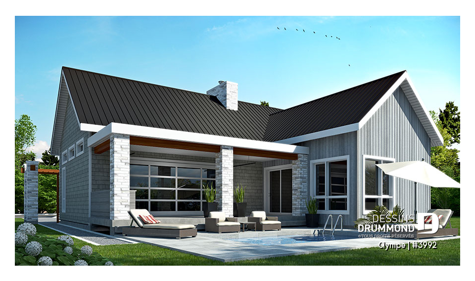 Version couleur no. 3 - Vue arrière - Olympe