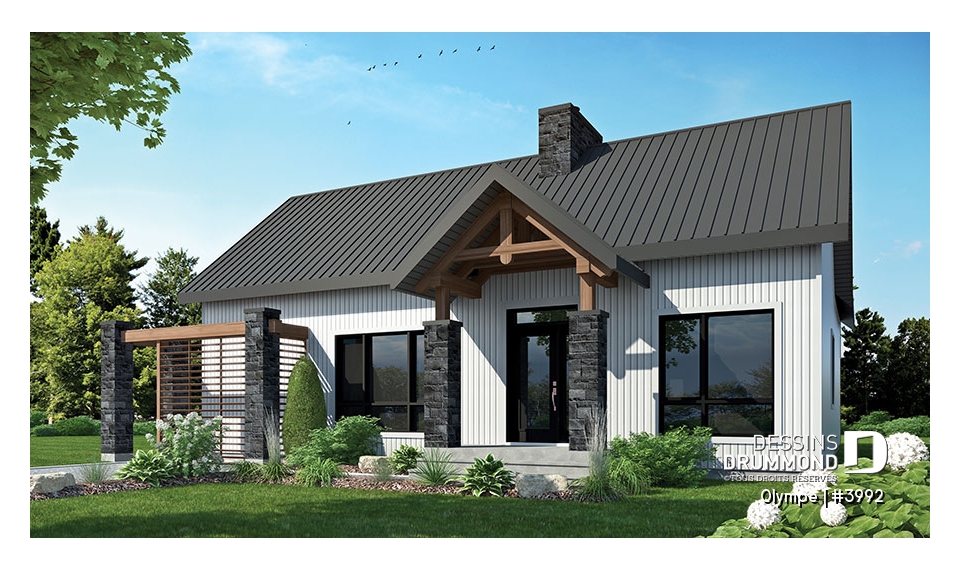 Vue avant - MODÈLE DE BASE - Olympe