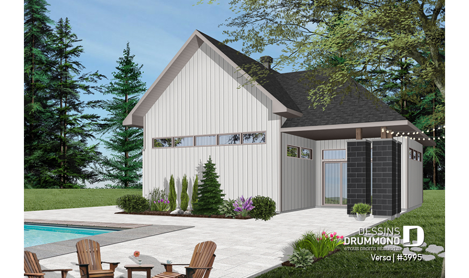 Version couleur no. 2 - Vue arrière - Versa