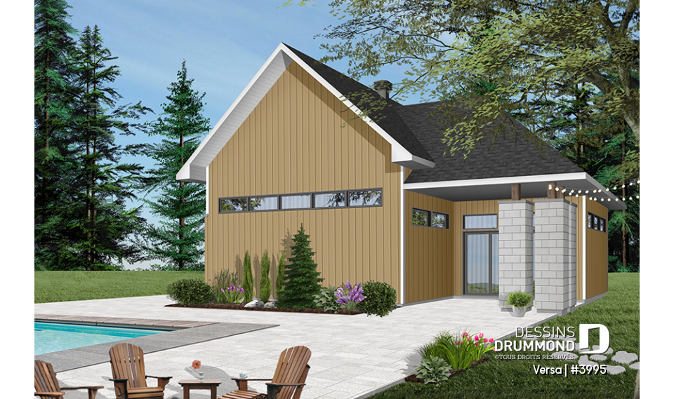 Version couleur no. 5 - Vue arrière - Versa