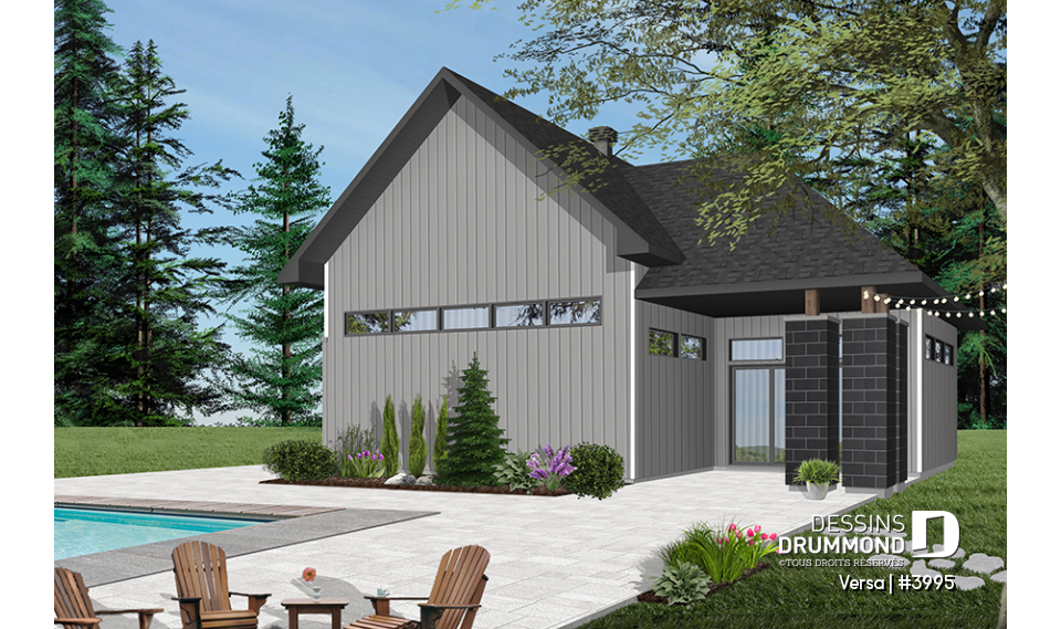 Version couleur no. 7 - Vue arrière - Versa