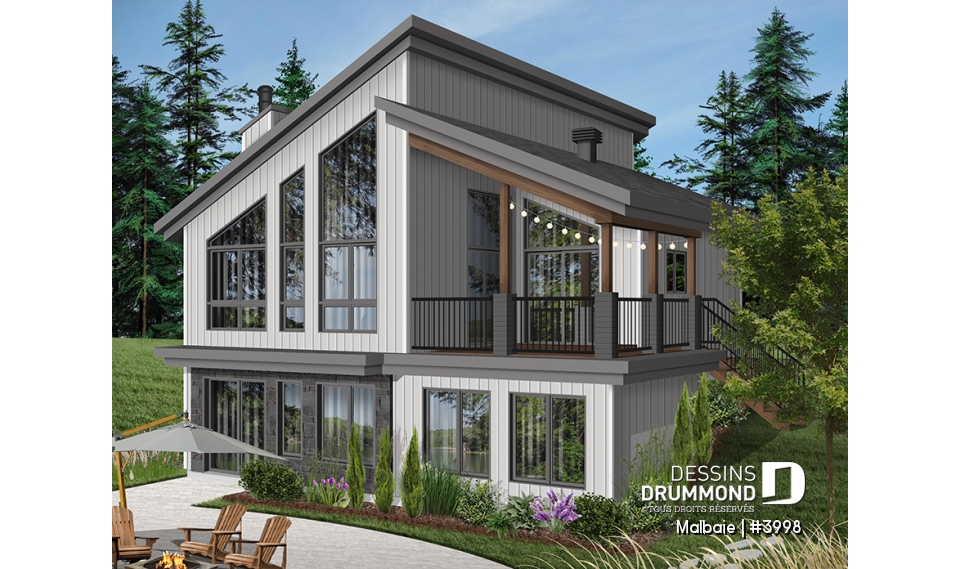 Version couleur no. 4 - Vue arrière - Malbaie