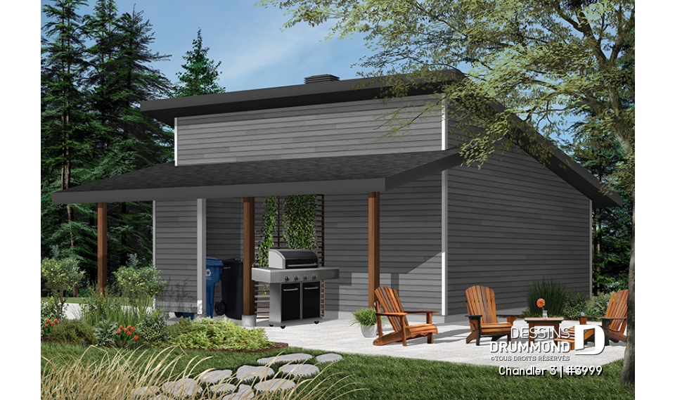 Version couleur no. 5 - Vue arrière - Chandler 3