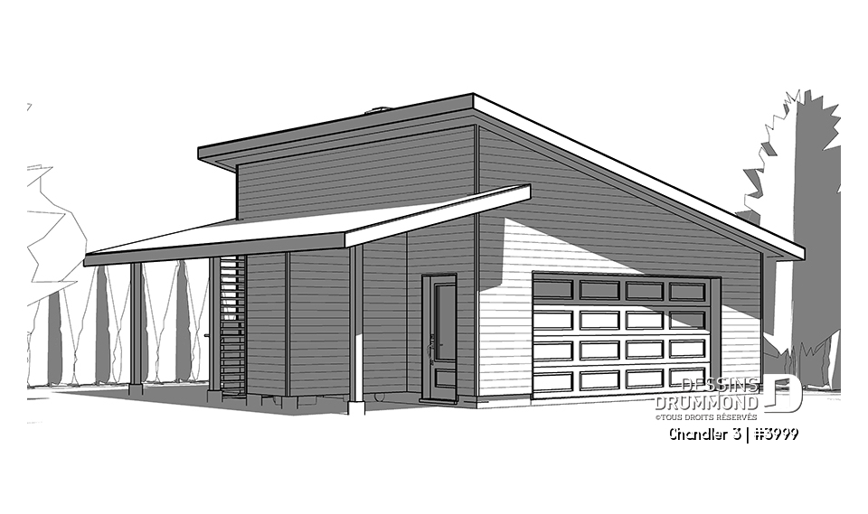 Vue avant - MODÈLE DE BASE - Chandler 3
