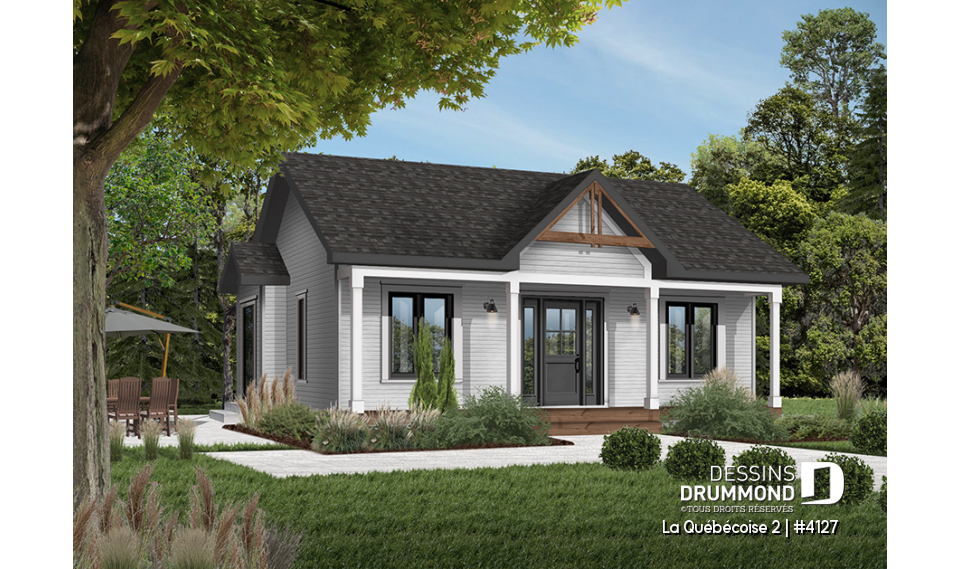 Version couleur no. 1 - Vue avant - La Québécoise 2