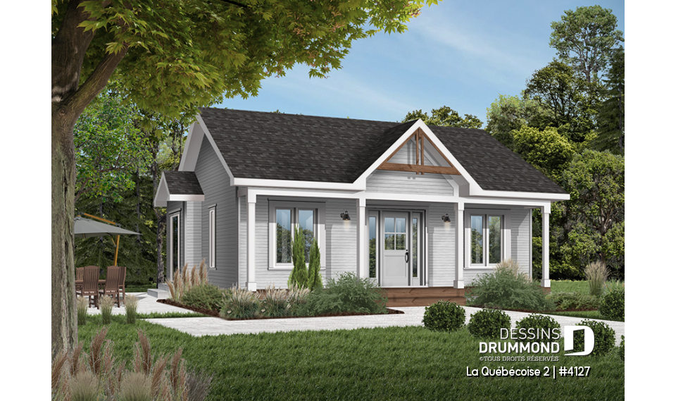 Version couleur no. 1 - Vue avant - La Québécoise 2