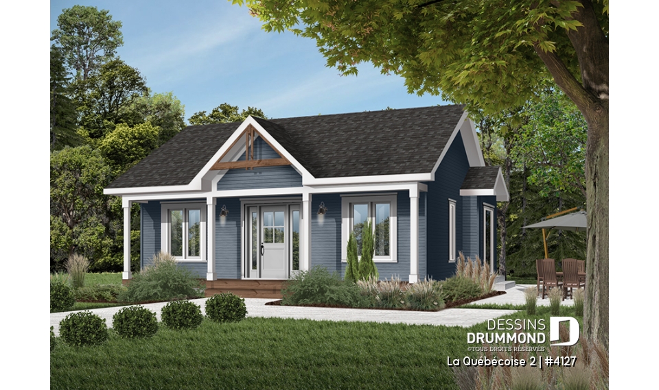 Version couleur no. 4 - Vue avant - La Québécoise 2
