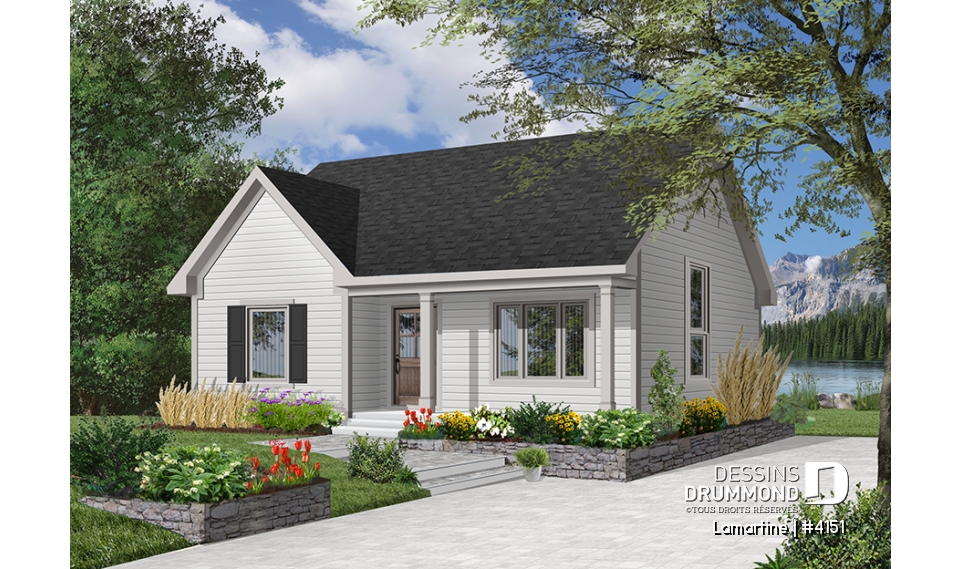 Version couleur no. 1 - Vue avant - Lamartine