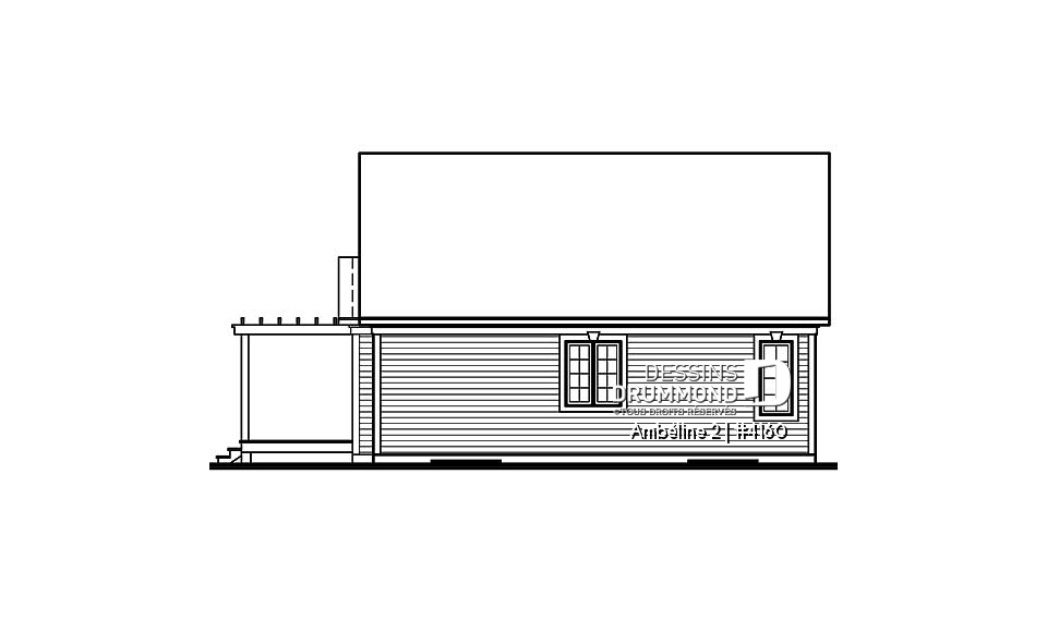 Élévation arrière - Ambéline 2