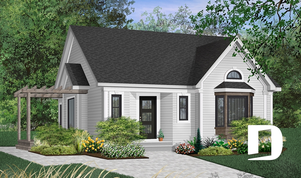 Vue avant - MODÈLE DE BASE -  - Ambéline 2