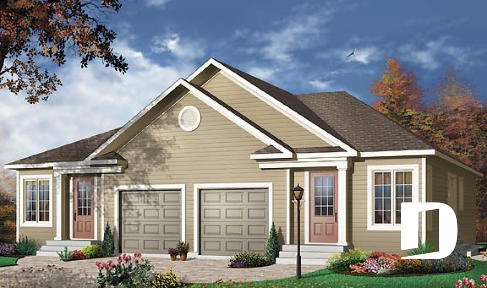 Vue avant - MODÈLE DE BASE -  - Florimont 3