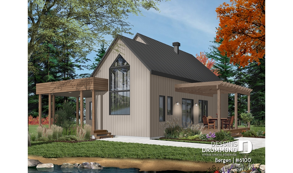 Version couleur no. 3 - Vue arrière - Bergen