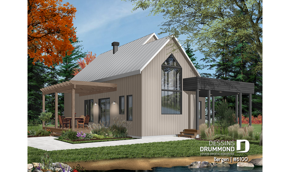 Version couleur no. 4 - Vue arrière - Bergen