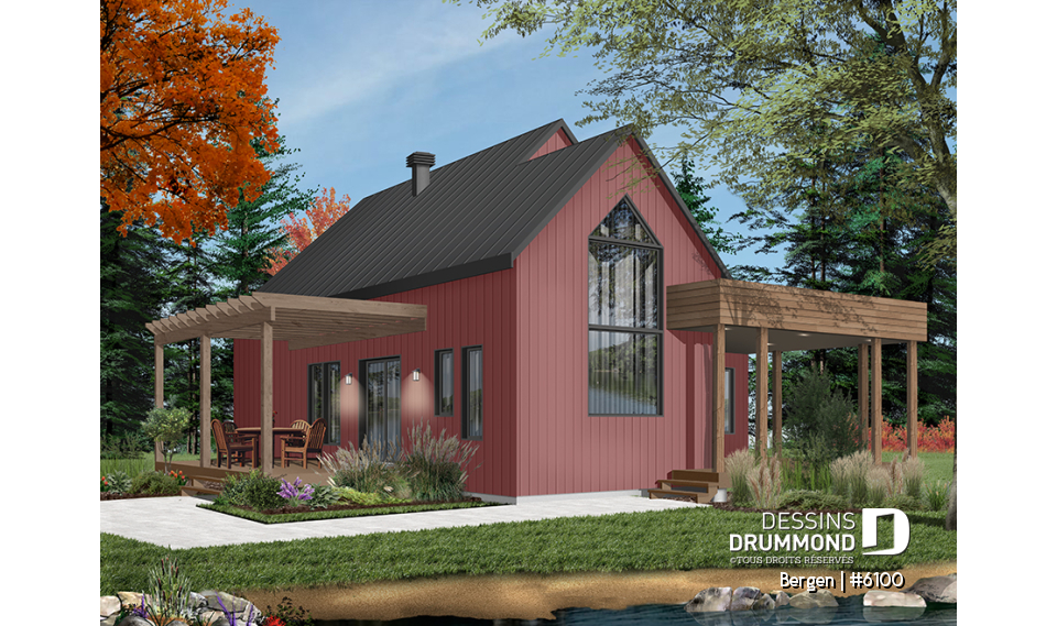 Version couleur no. 5 - Vue arrière - Bergen