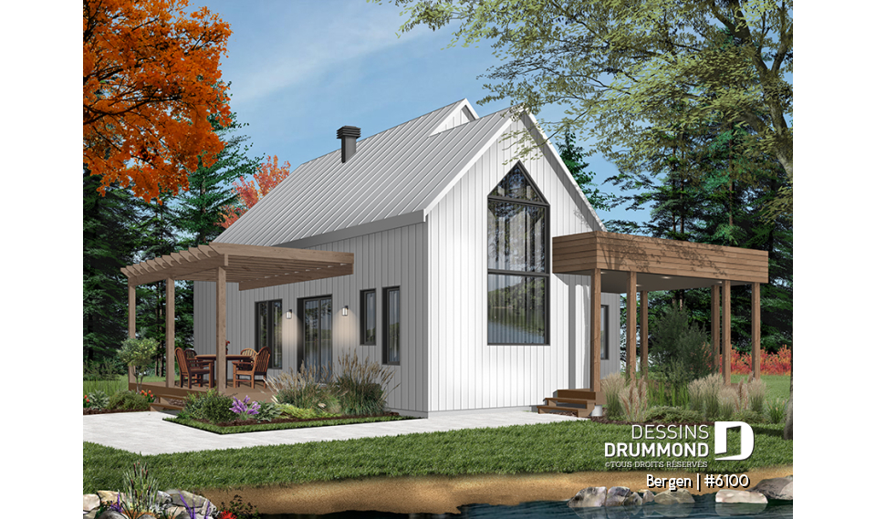 Version couleur no. 7 - Vue arrière - Bergen