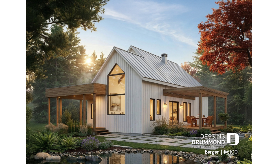 Vue arrière - MODÈLE DE BASE - Bergen