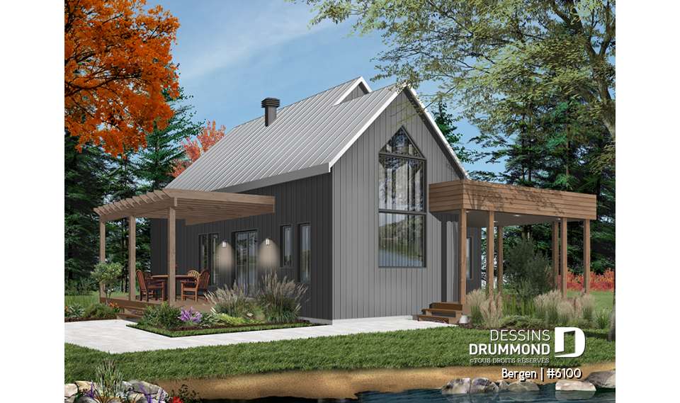 Vue arrière - MODÈLE DE BASE - Bergen