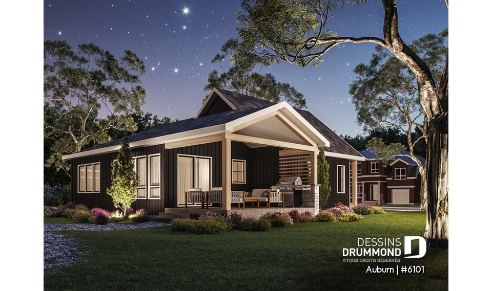 Vue arrière - MODÈLE DE BASE - Auburn