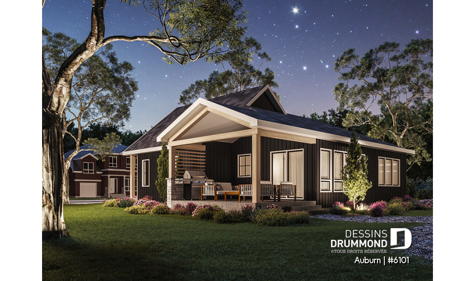 Vue arrière - MODÈLE DE BASE - Auburn