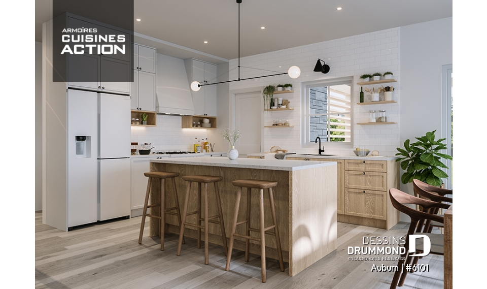 Vue avant - MODÈLE DE BASE - Auburn