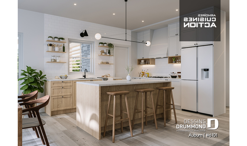 Vue avant - MODÈLE DE BASE - Auburn