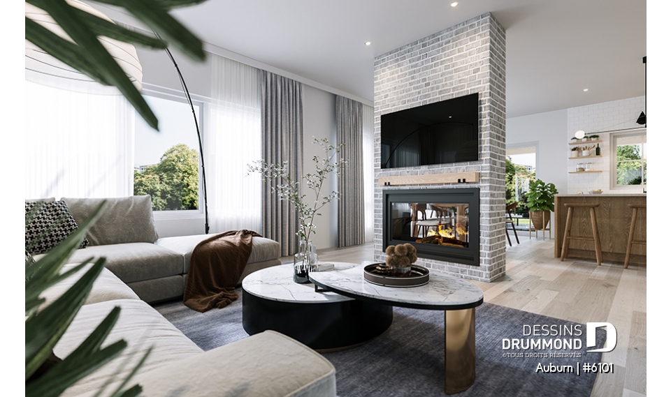 Vue avant - MODÈLE DE BASE - Auburn