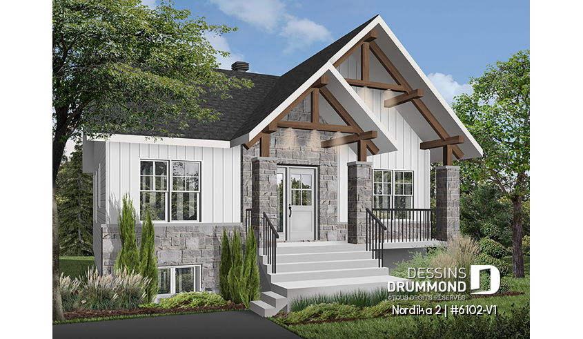 Version couleur no. 1 - Vue avant - Nordika 2