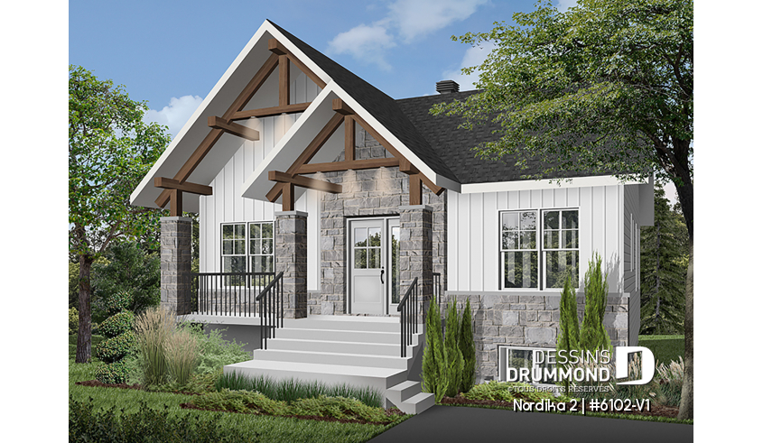 Version couleur no. 1 - Vue avant - Nordika 2