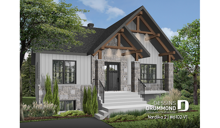 Version couleur no. 2 - Vue avant - Nordika 2