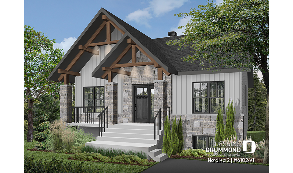 Version couleur no. 2 - Vue avant - Nordika 2